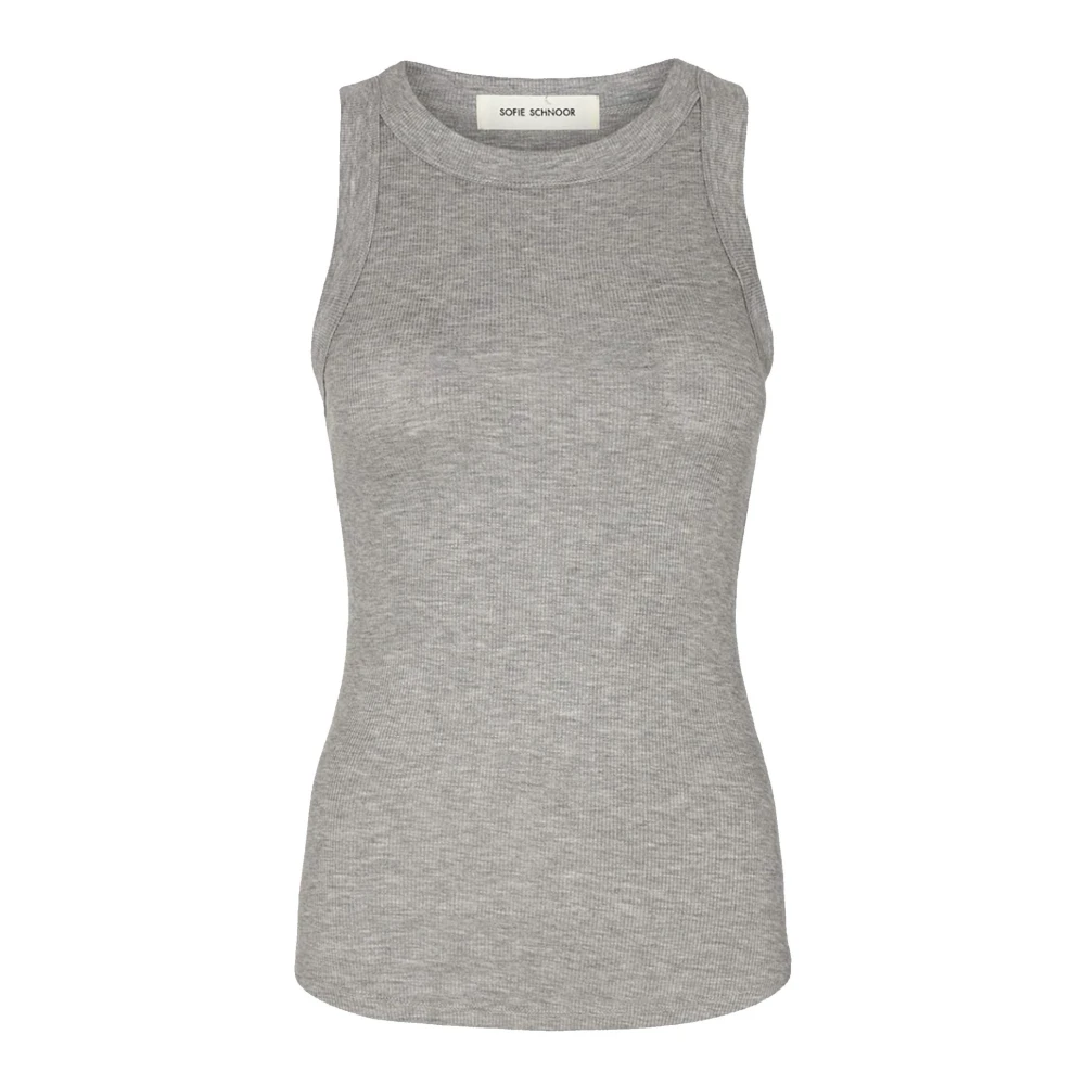 Sofie Schnoor Sleeveless Tops Gray Dames