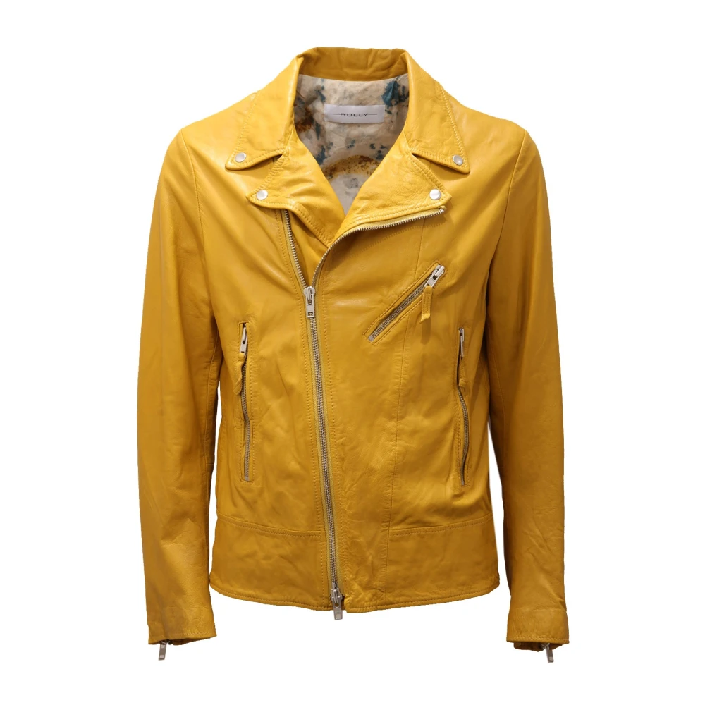 Jackets > Leather Jackets - - Bully - Modalova