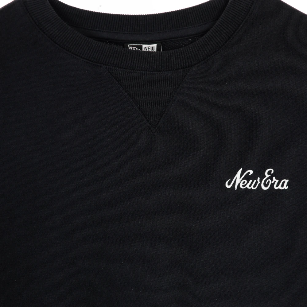 new era Lichtgewicht Crewneck Sweatshirt Navy Blue Heren