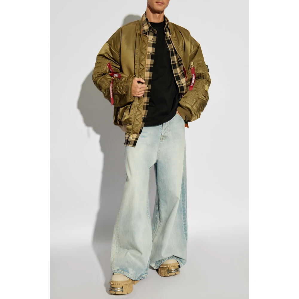 Vetements Bomberjack Green Heren