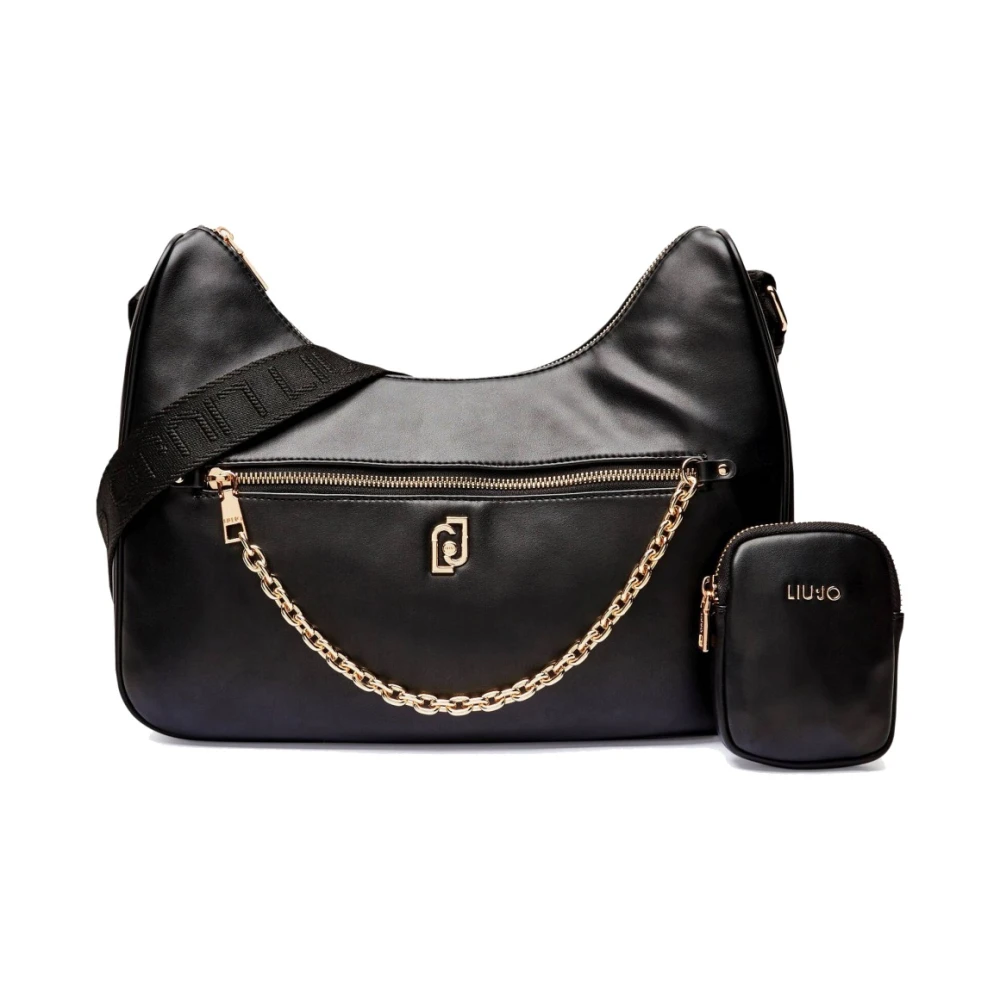 Liu Jo Donna Nero - Borsa Hobo E Sachet Versatile - Bags - One Size