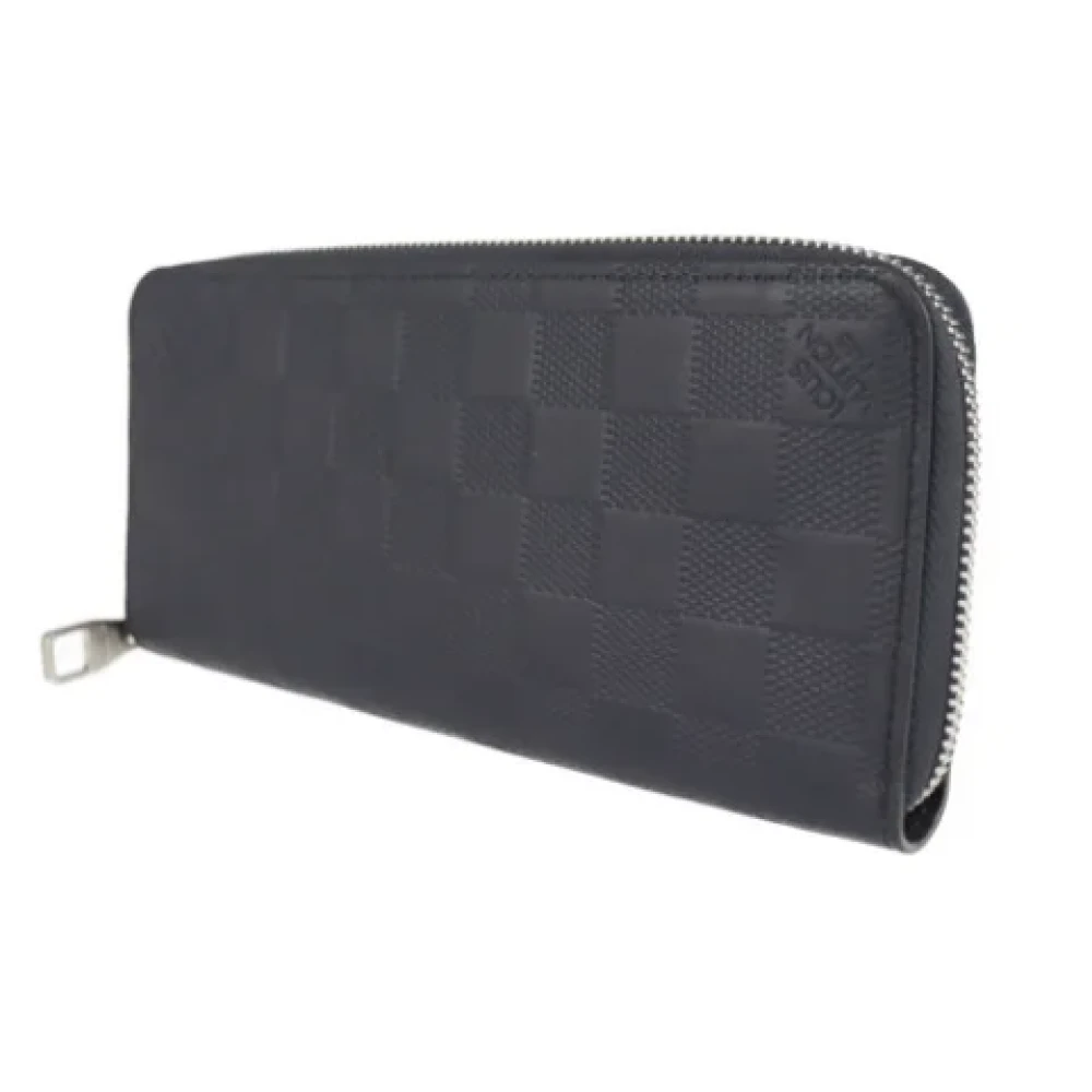 Louis Vuitton Vintage Pre-owned Leather wallets Black Dames