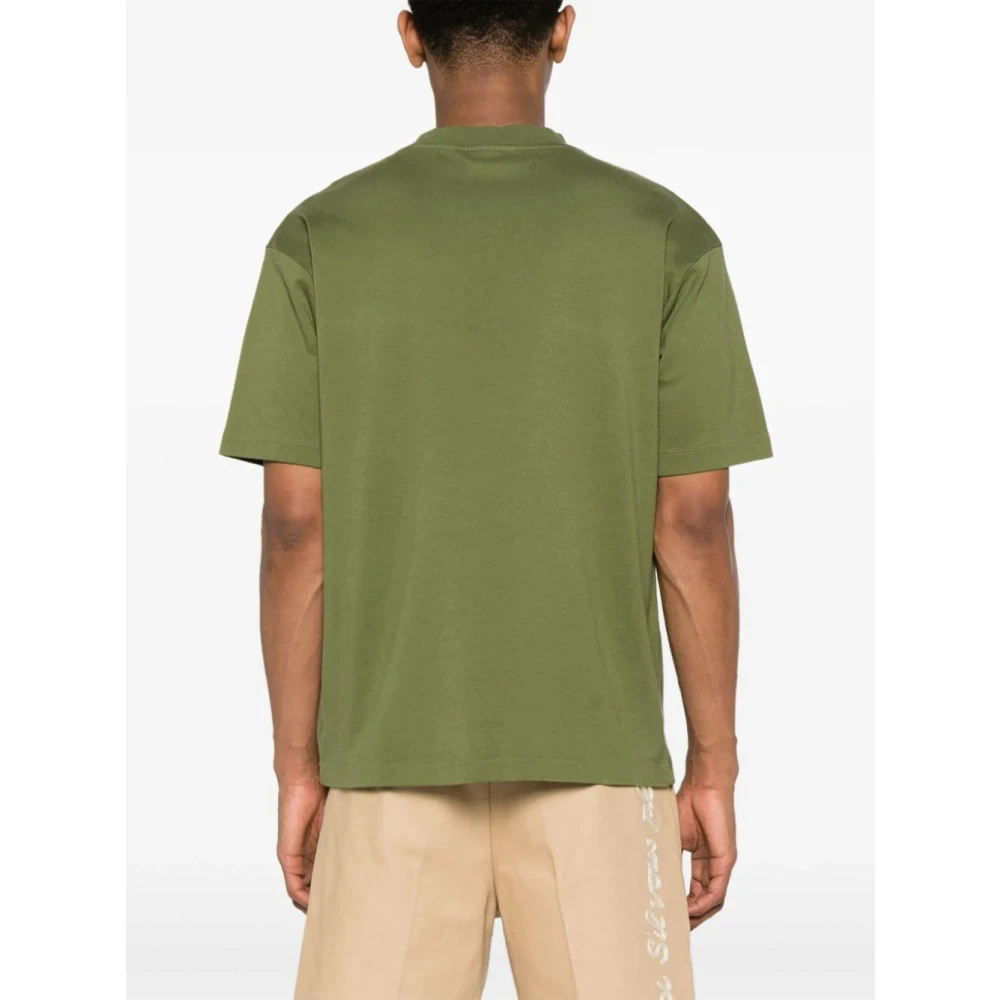 Drole de Monsieur Stijlvolle T-shirts en Polos Green Heren