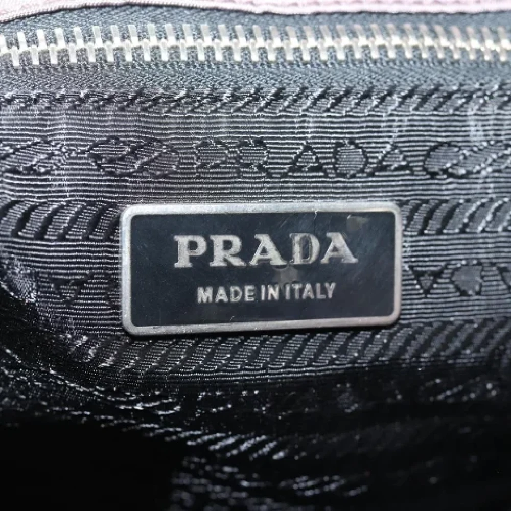 Prada Vintage Pre-owned Fabric prada-bags Purple Dames