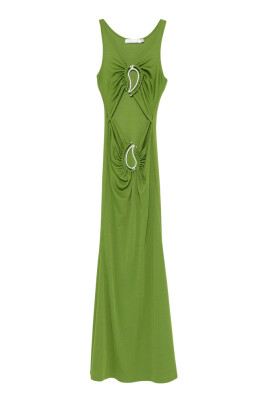 robe-verte-sans-manches-avec-decoupes-sur-les-cotes