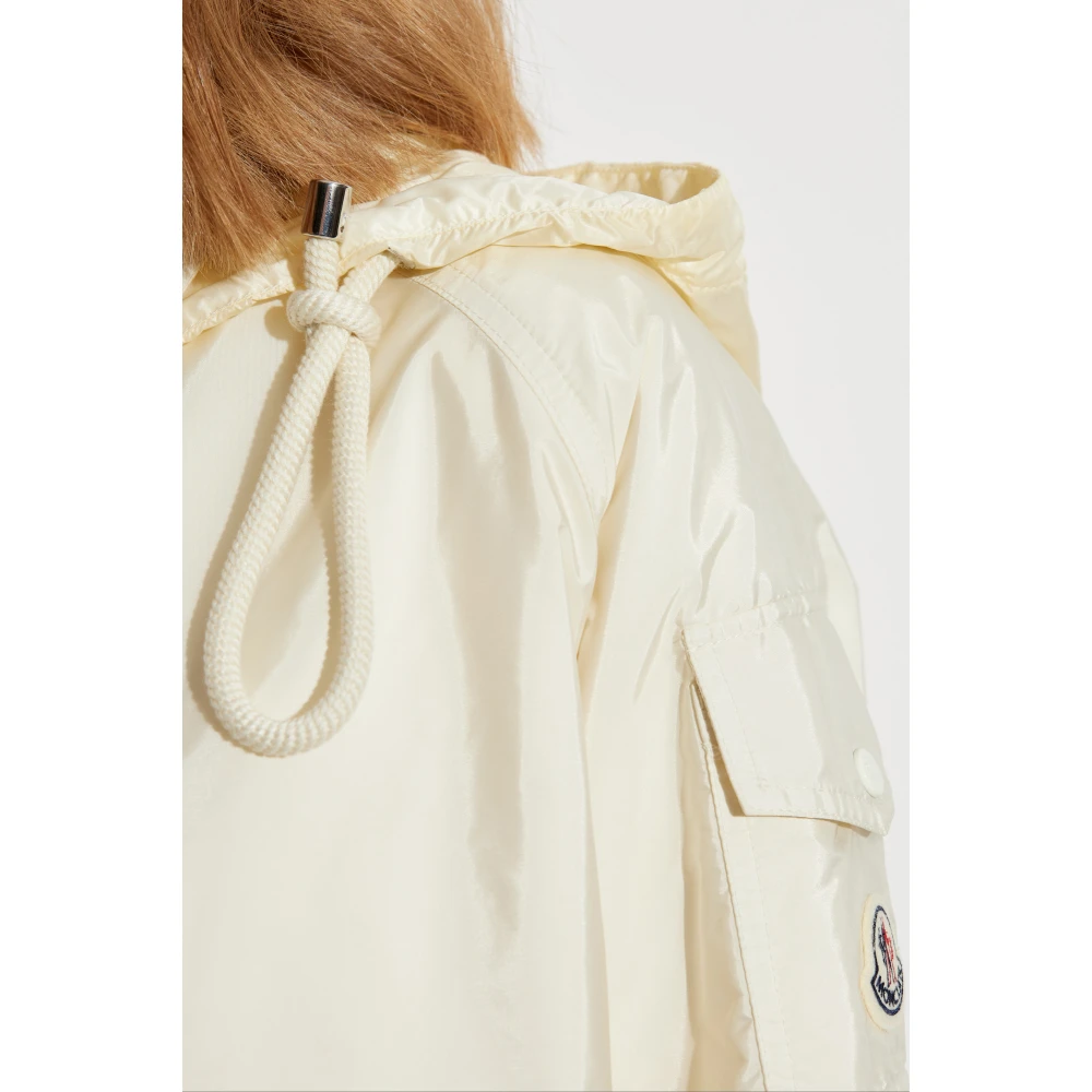 Moncler Jas Camicia Yellow Dames