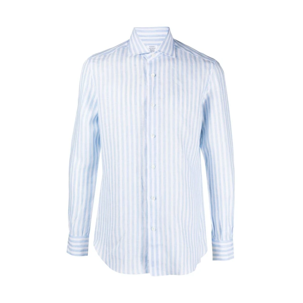 Mazzarelli Formal Shirts Blue Heren