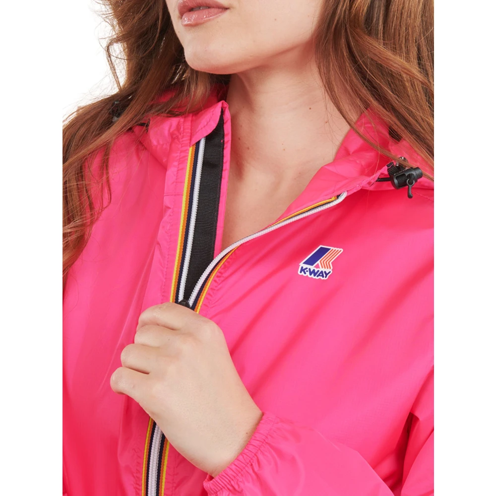 K-way Waterdichte windjack voor kinderen Pink Dames