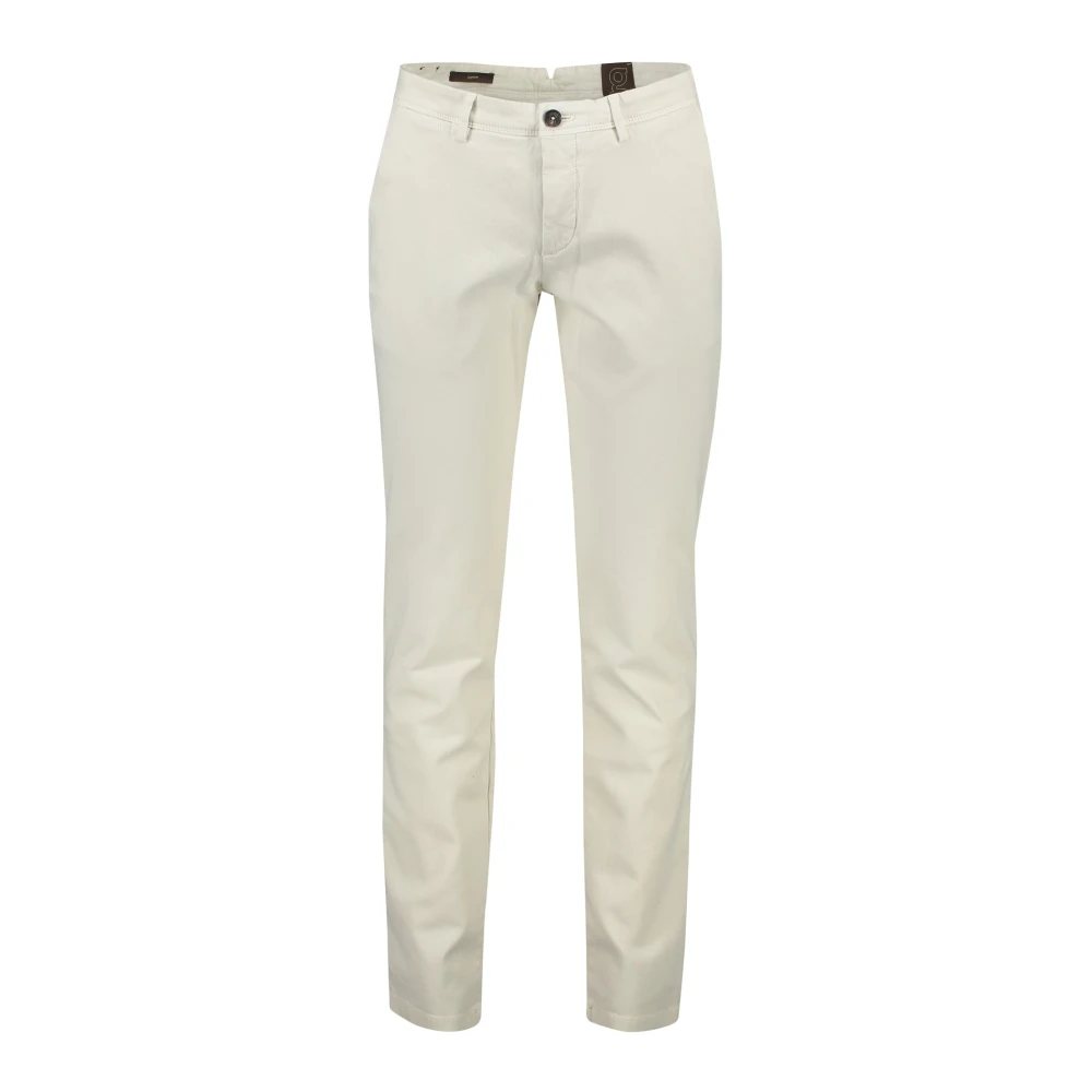 Gardeur Katoenen Beige Broek Beige Heren