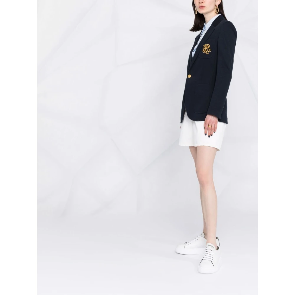 Polo Ralph Lauren Navy Park Avenue Blazer Blue Dames