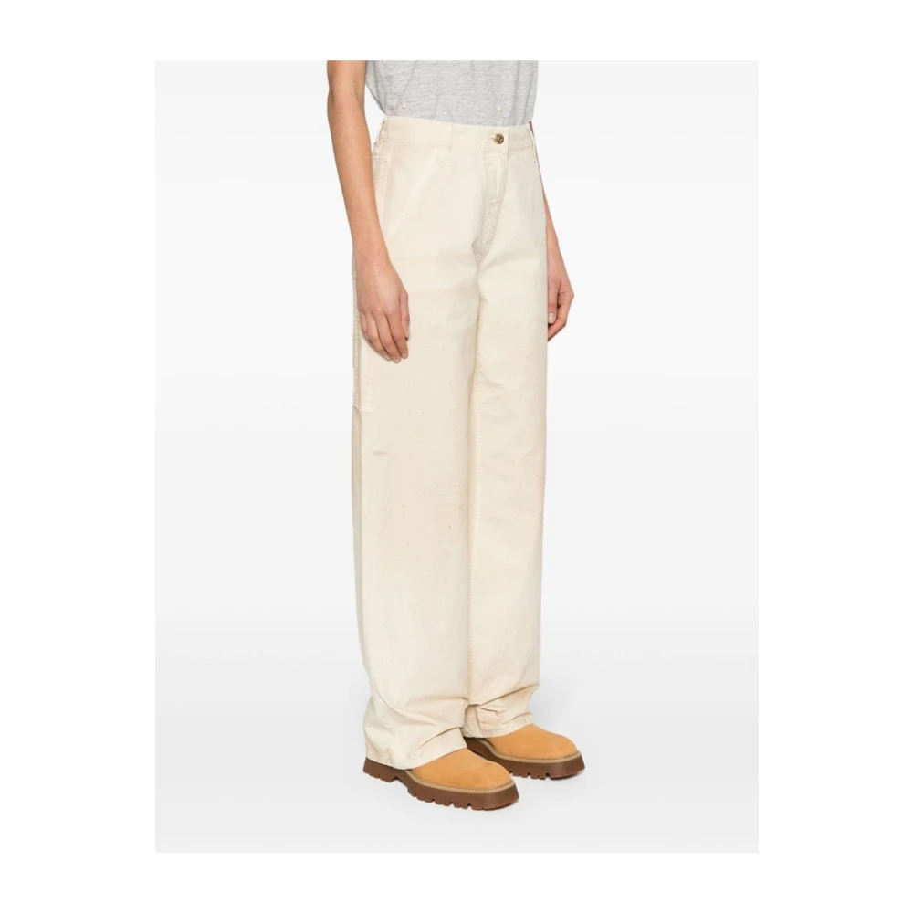 Golden Goose Trousers Beige Dames