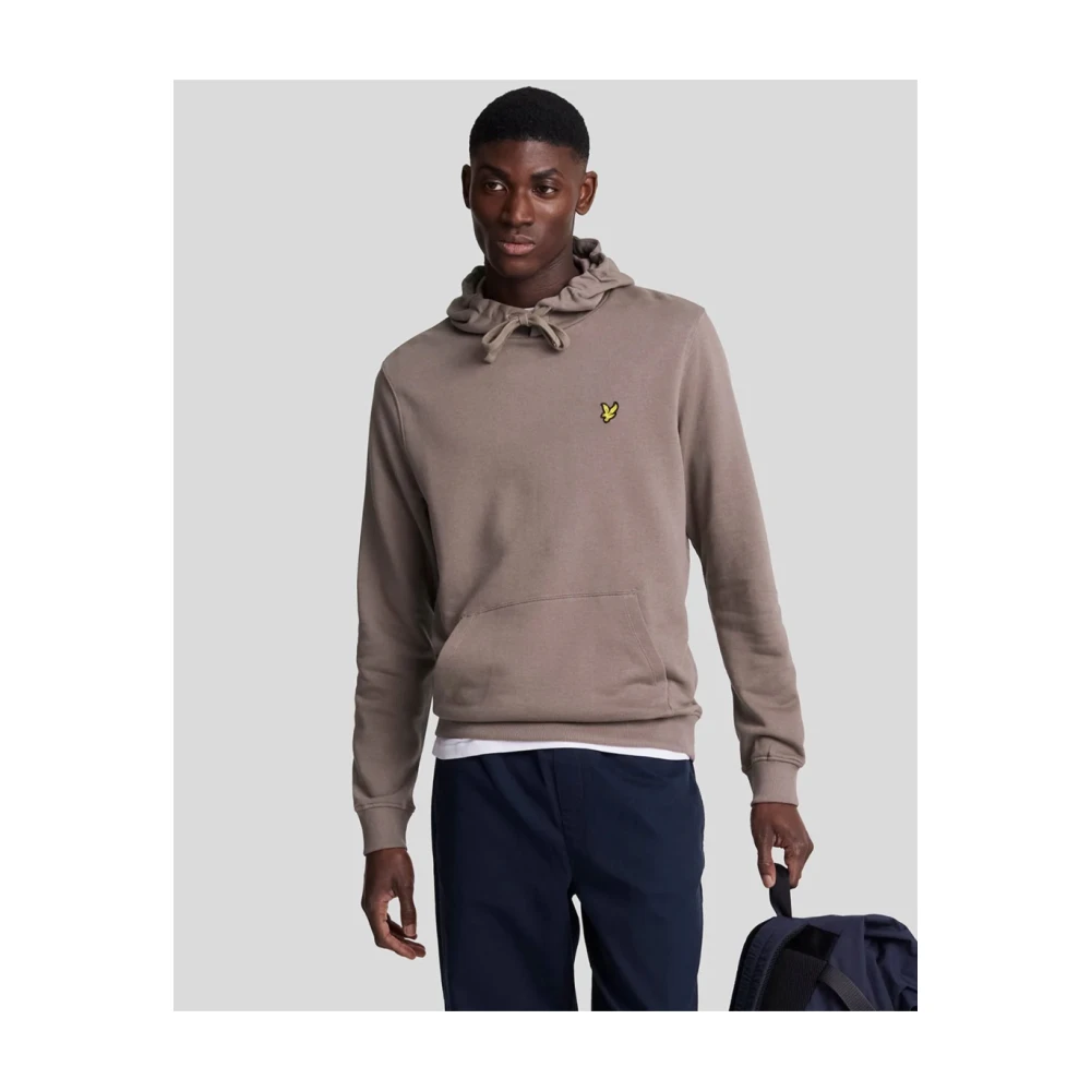 Lyle & Scott Taupe Hoodies Ml416Vog Beige Heren