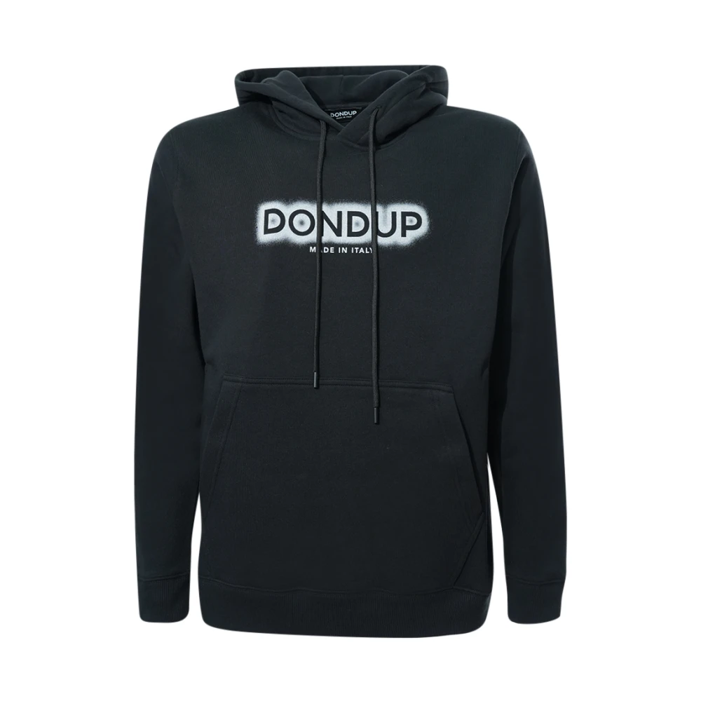Dondup Herren Schwarz Sweatshirts & Hoodies, K, Sgröße:
