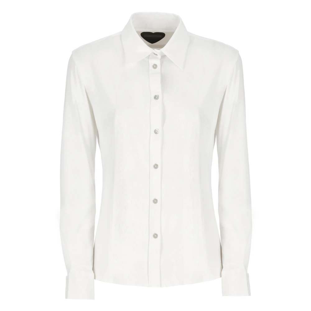 RRD Witte Shirt met Kraag en Knopen White Dames