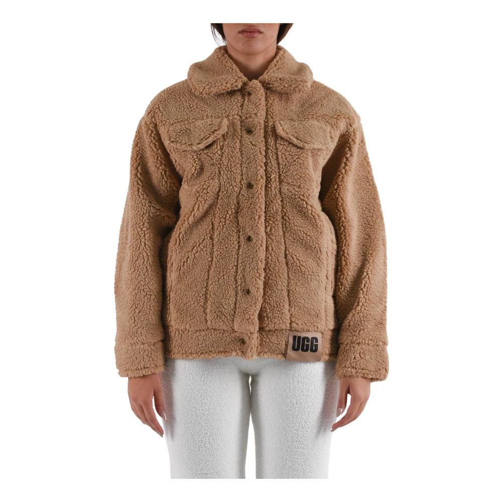 Ugg Frankie Fleece Jas Brown Dames