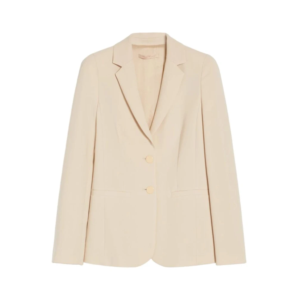 Pennyblack Katoenen Jassen en Blazers White Dames