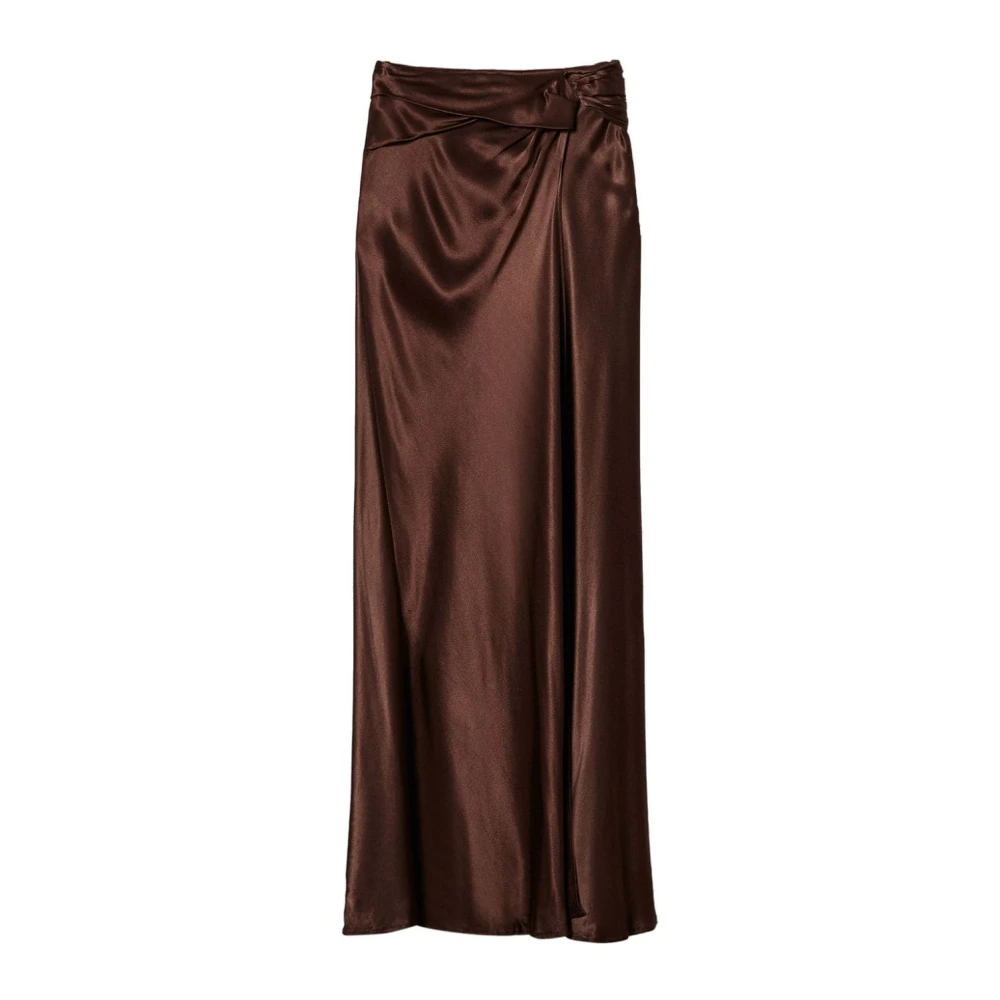 Twinset Matchende Rokken Set Brown Dames