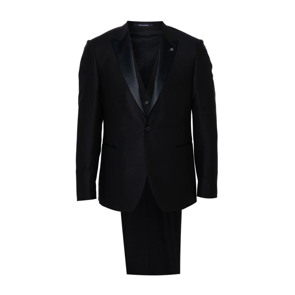 Tagliatore Herenkledingpak Nero Aw24 Black Heren