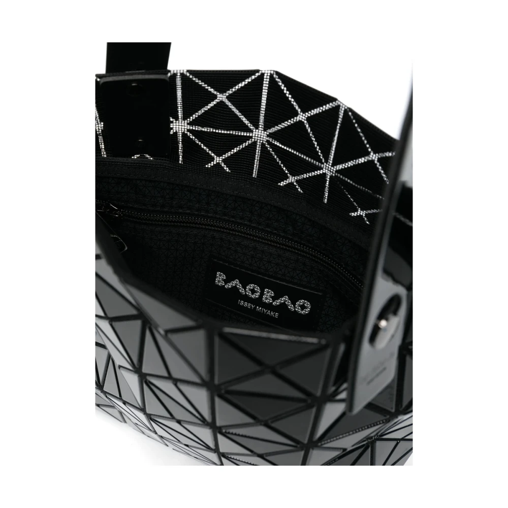 Issey Miyake Zwarte Tote Tas met Verstelbare Handvatten Black Dames