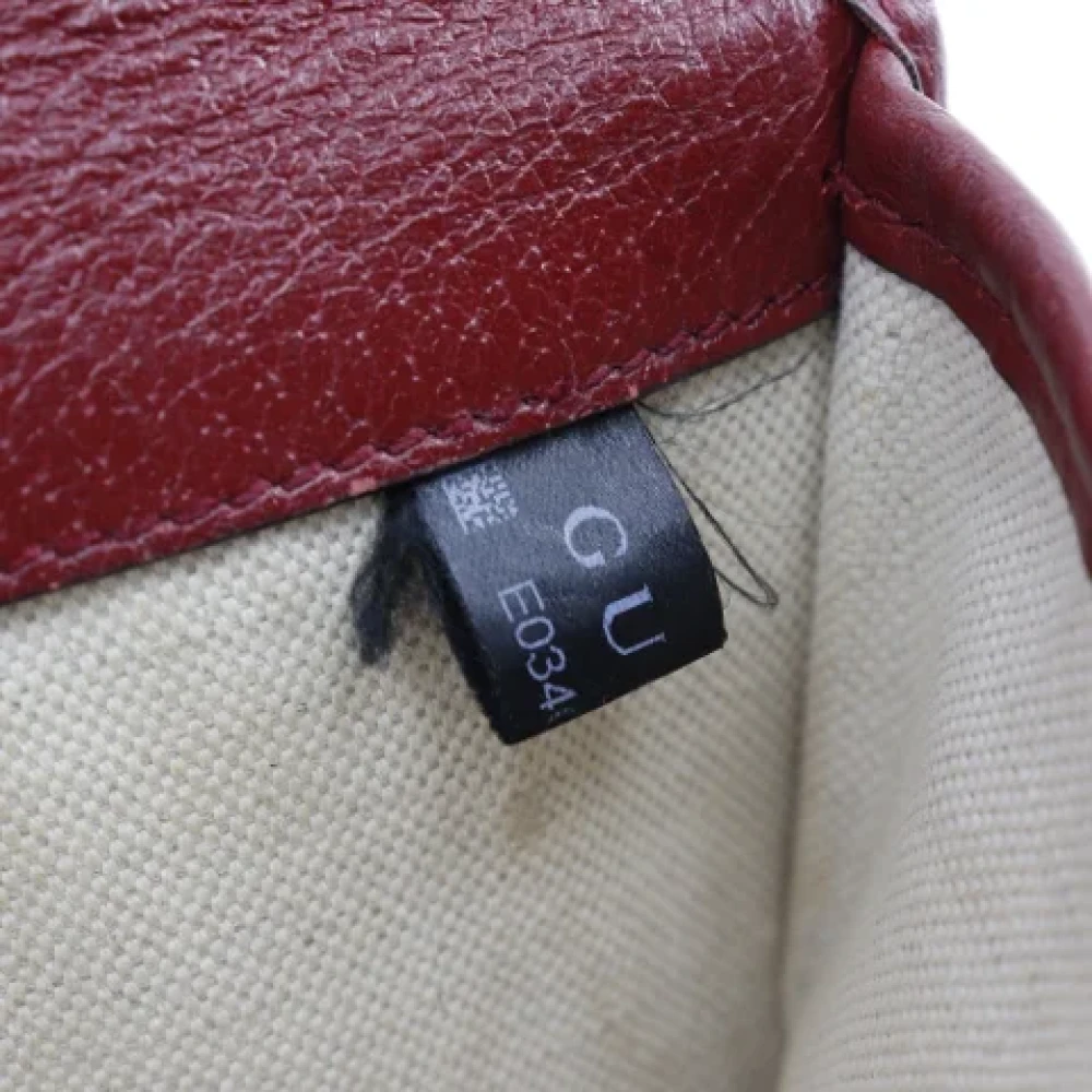 Gucci Vintage Pre-owned Canvas gucci-bags Brown Dames