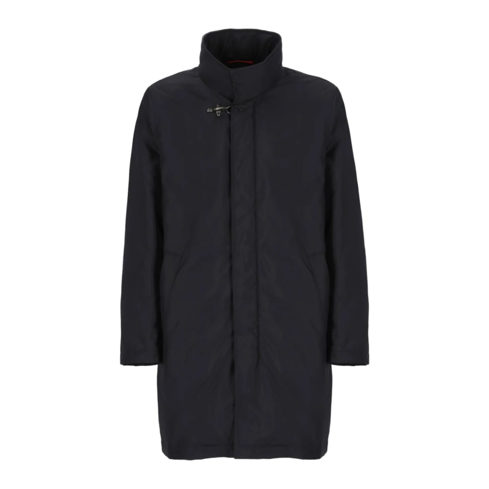 Fay Technische Poplin Jas Brown Heren