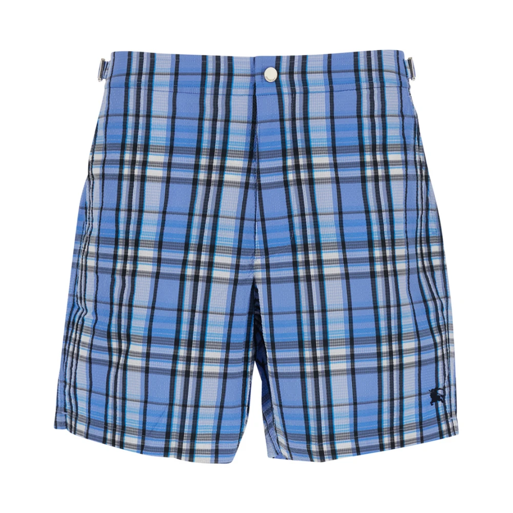 Burberry Men's Blue Selkirk Sr Swimwear - Beachwear - S - Swimwear