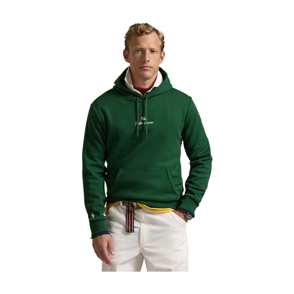 Polo Ralph Lauren Groene hoodie voor mannen Green Heren