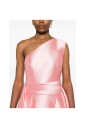 pink-satin-one-shoulder-dress