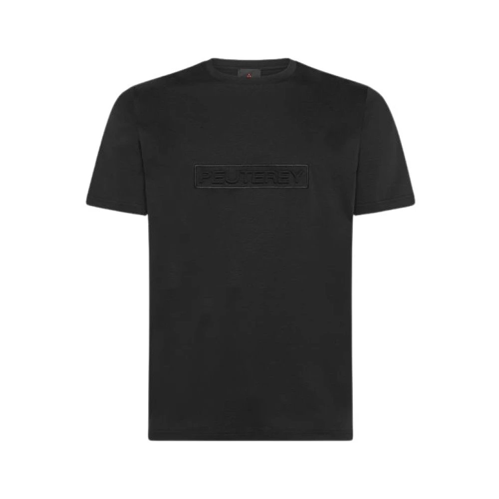 Peuterey Stijlvolle Heren T-Shirt Black Heren