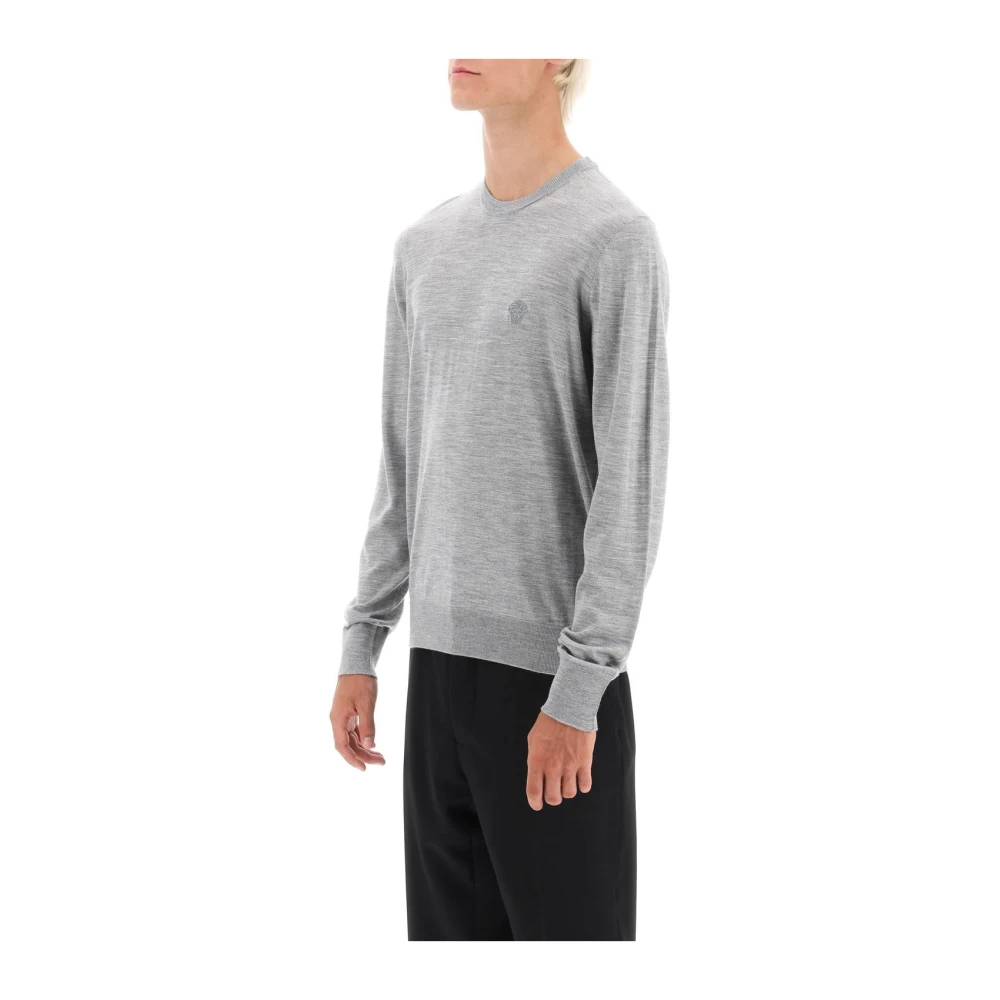Versace Stijlvolle Sweatshirts voor Dagelijks Comfort Gray Heren