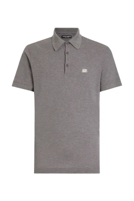 Grå Polo Shirt Stilren