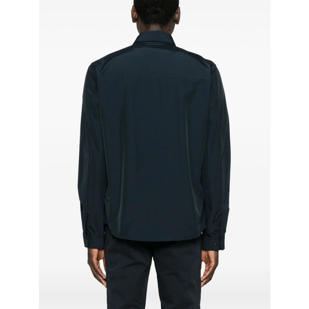 Woolrich Blauw Overhemd voor Mannen Blue Heren