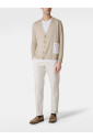 cardigan-beige-coton-col-v-pull