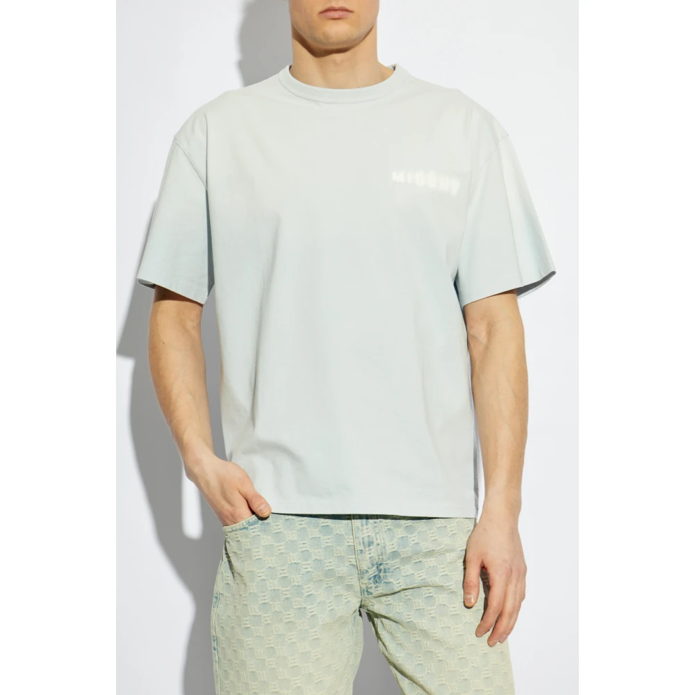 Misbhv T-shirt met logo Blue Heren