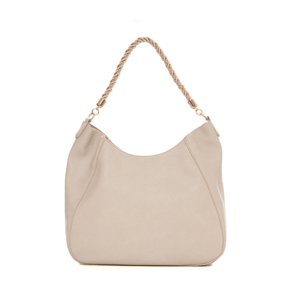 Ermanno Scervino Gevlochten Handvat Rits Tas Beige Dames