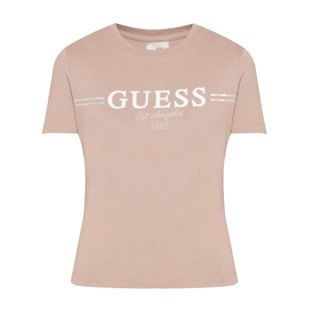 Guess - Tops > T-Shirts - Pink - Guess - Modalova