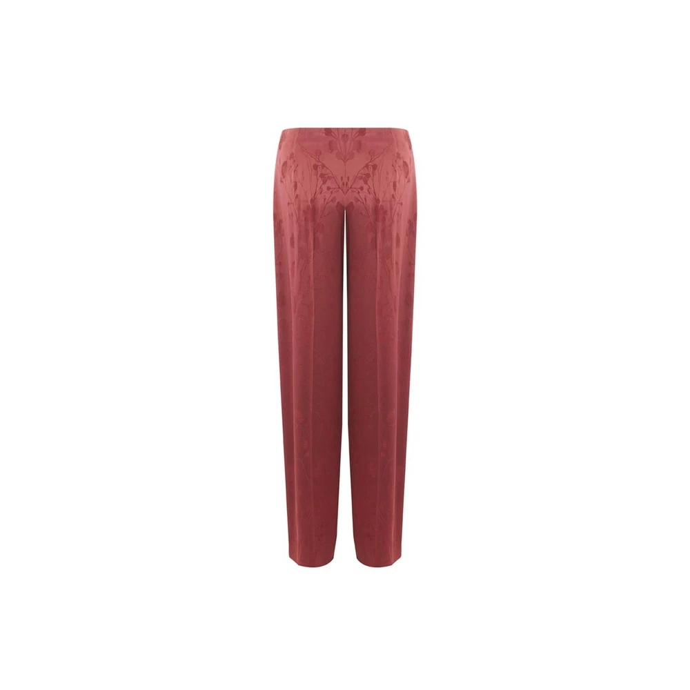 Lardini Rode elegante op maat gemaakte broek voor vrouwen Red Dames