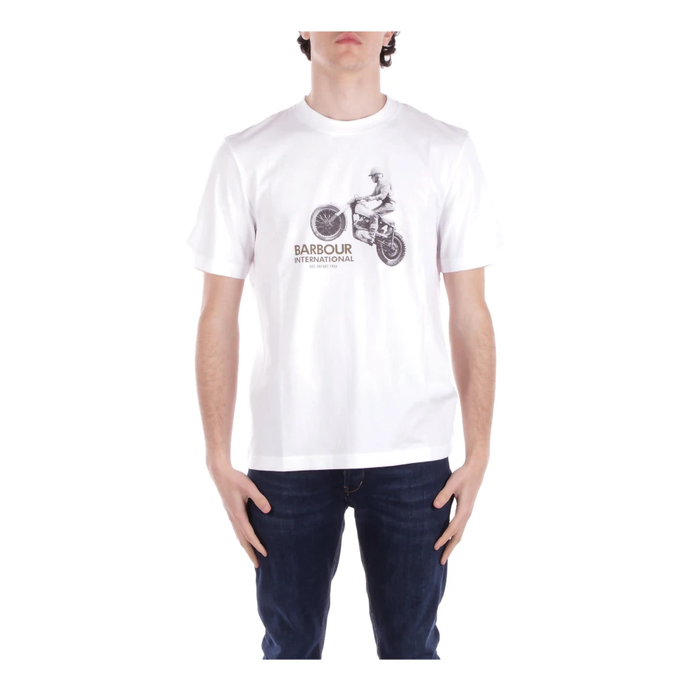 Barbour - Tops > T-Shirts - White - Barbour - Modalova