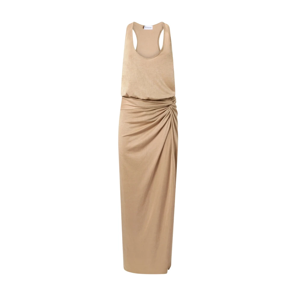 Andamane Women's Yellow Juno Tank Maxi Dress - Gowns - S - Dresses