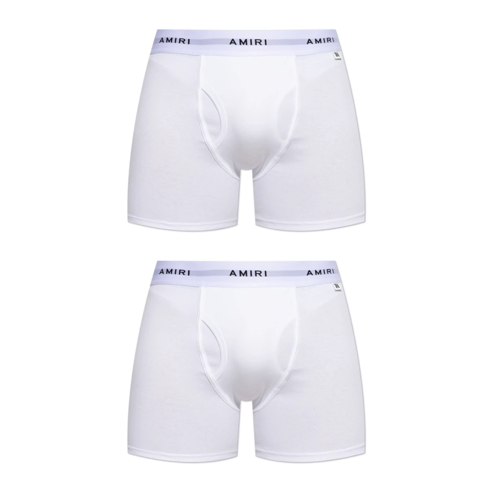 Amiri Tvåpack boxerkalsonger White, Herr