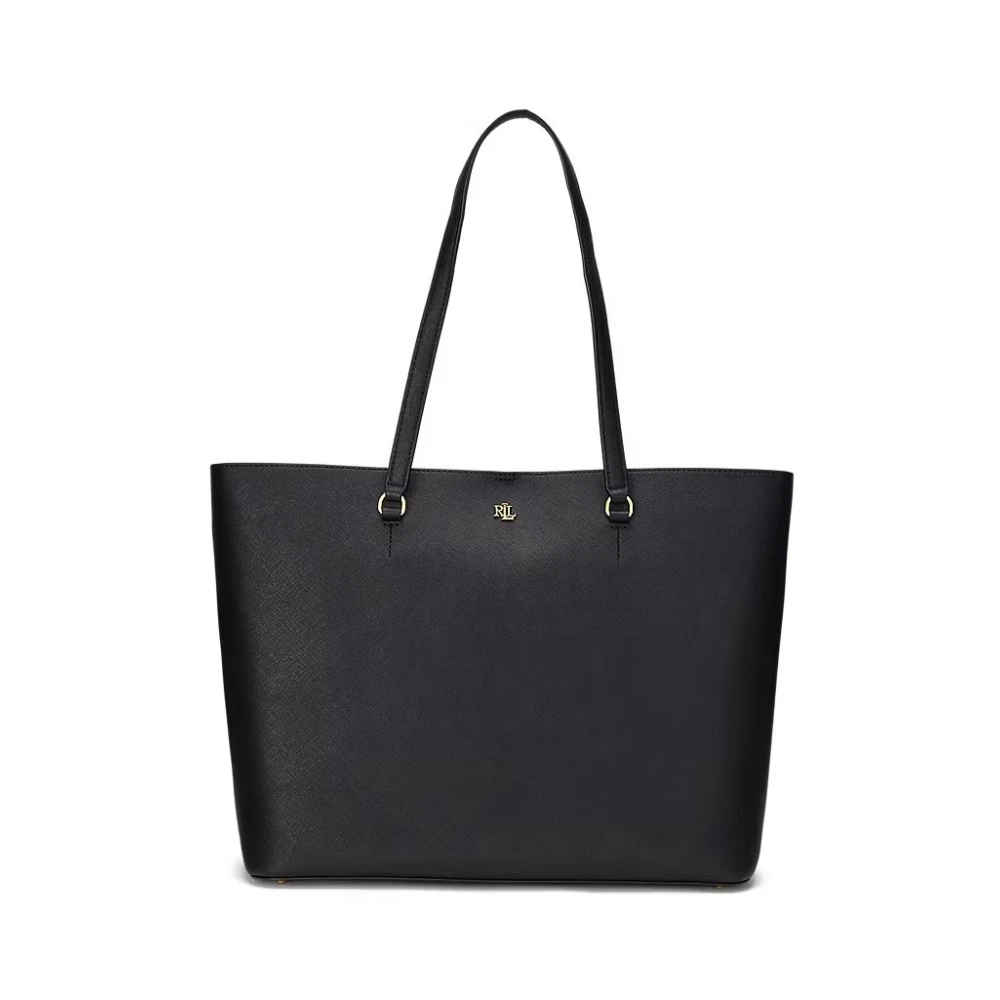 Ralph Lauren Women's Black Shopping Bags, One Size, Torba