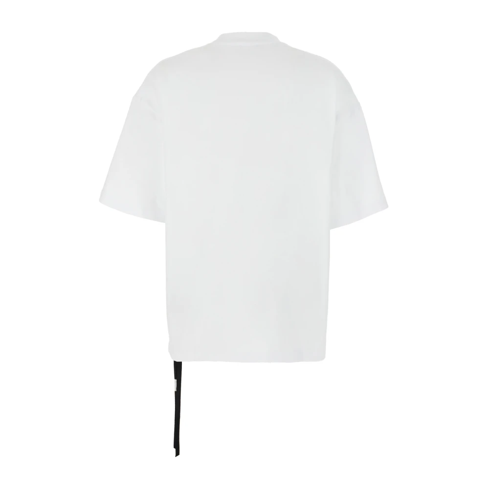 Ann Demeulemeester Klassiek T-Shirt White Dames