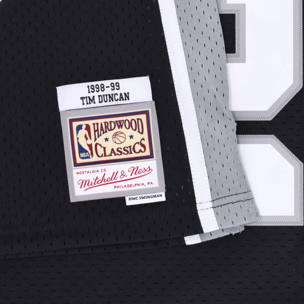 Mitchell & Ness Tim Duncan NBA Swingman Tank Top Black Heren
