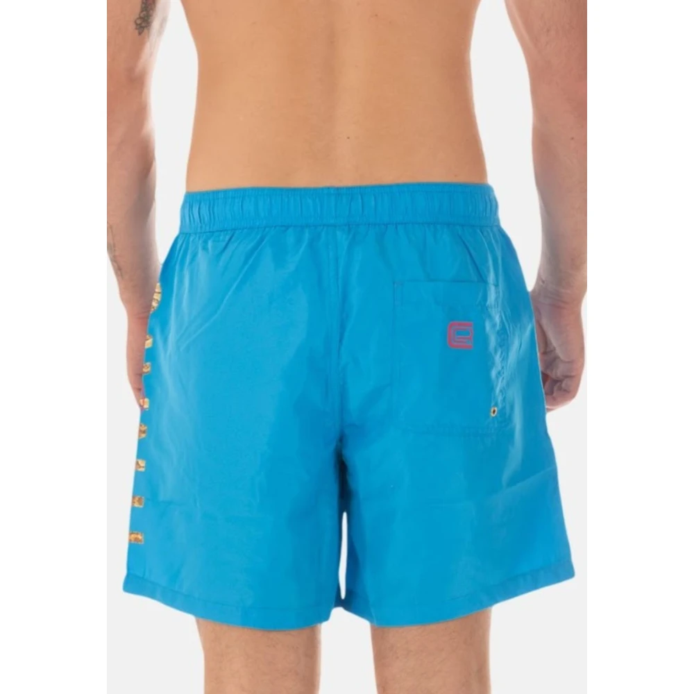 Just Cavalli Mannen Logo Kostuum Blue Heren