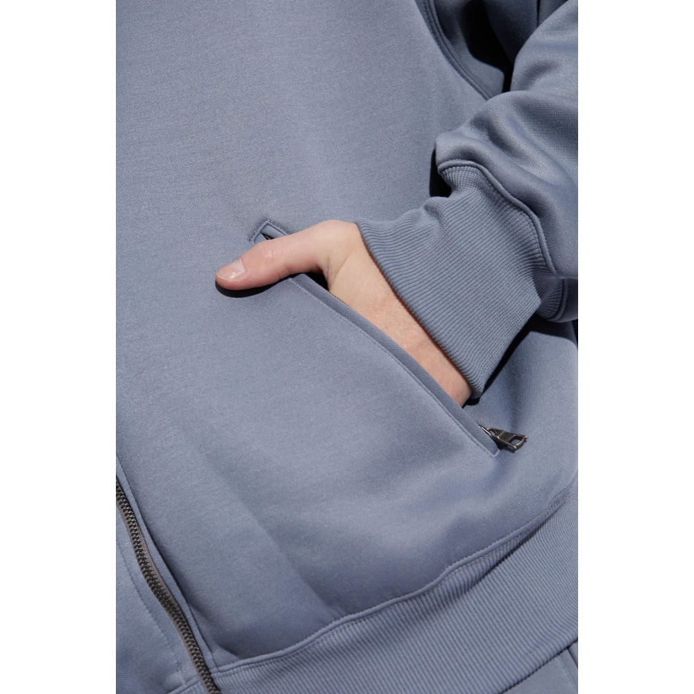 Palm Angels Hoodie Gray Heren