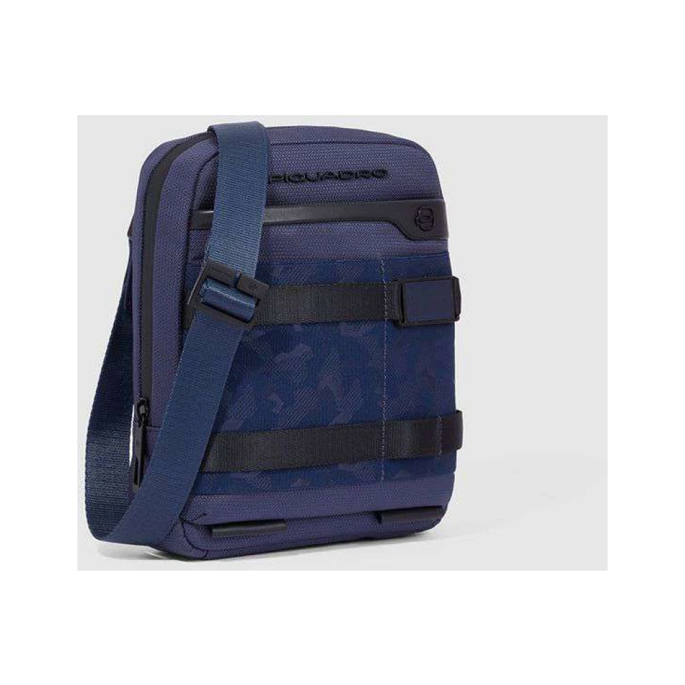 Piquadro Stijlvolle Crossbody Tas voor Dagelijks Gebruik Blue Unisex