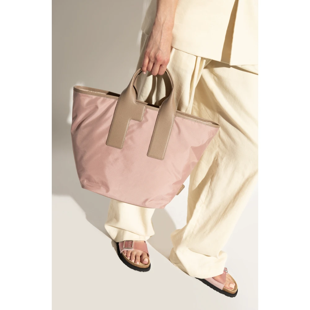 Furla Piuma Grote shopper tas Pink Dames