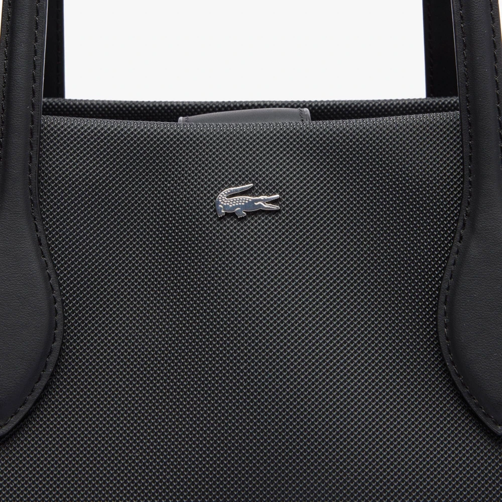 Lacoste Daily City Shopper in Zwart Black Dames