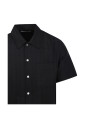 chemise-noire-a-col