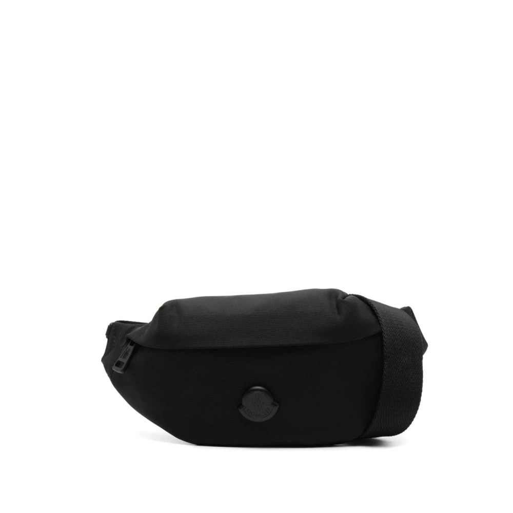 Moncler Zwarte Heuptas Stijlvol en Functioneel Black Heren